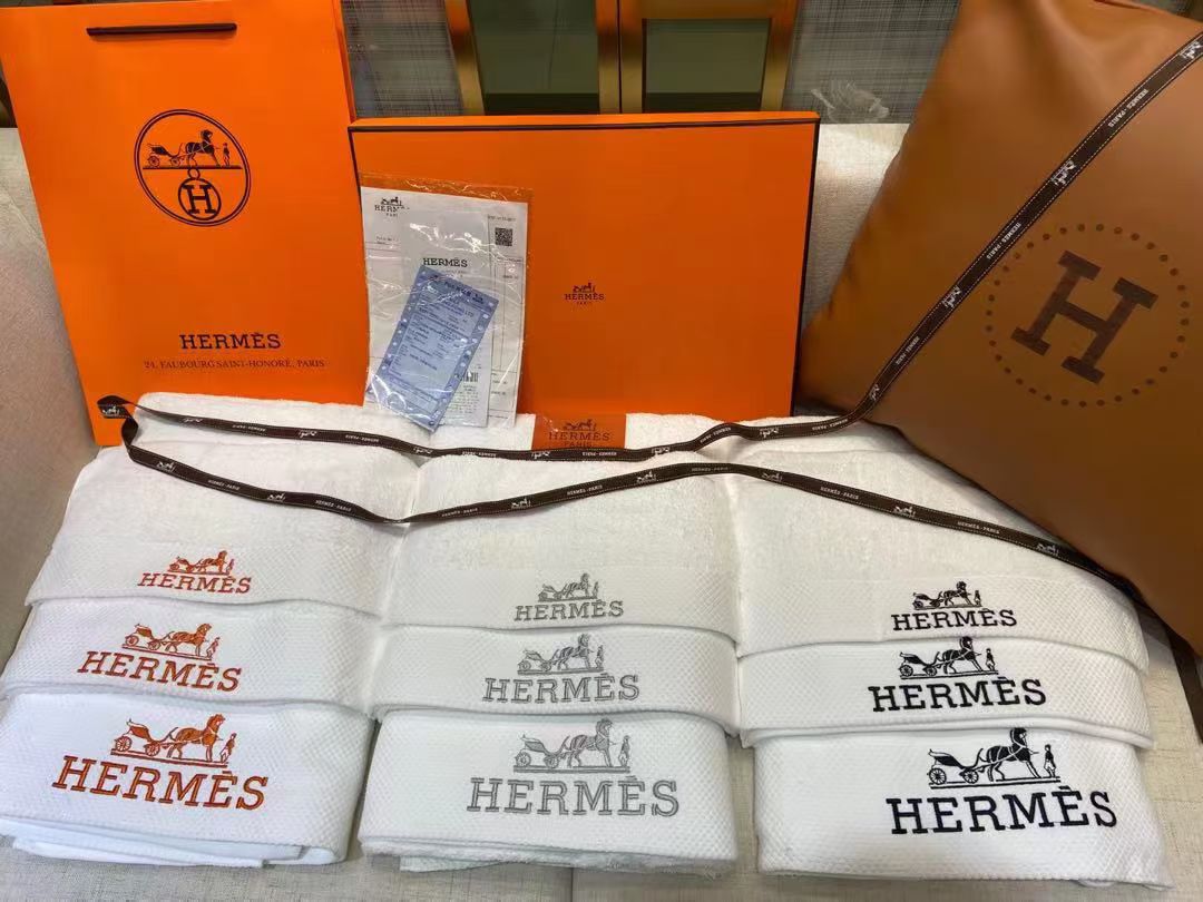 HERMES TOWEL SETS