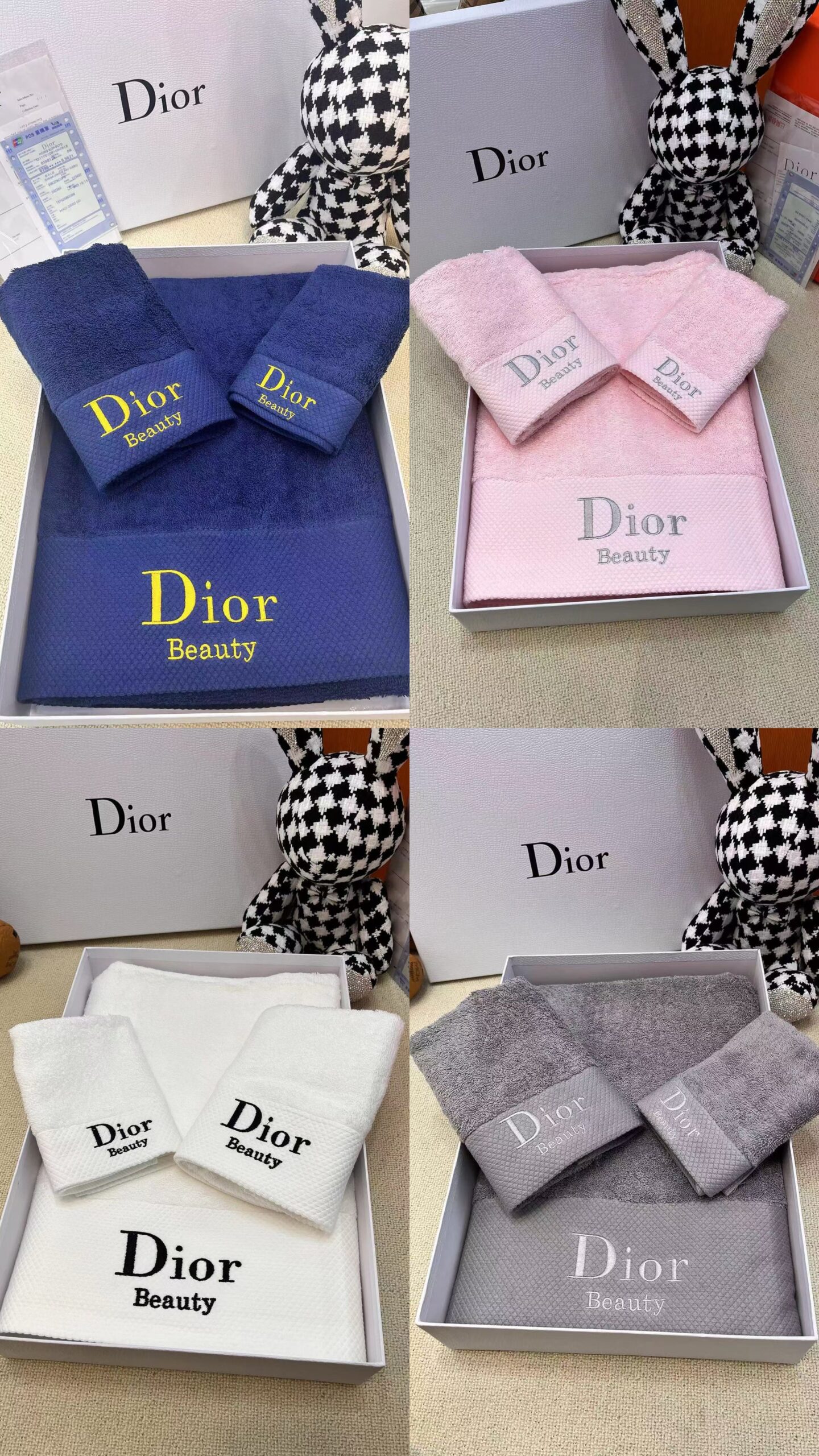 DIOR TOWEL SETS